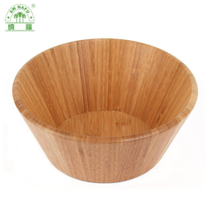 New Style Natural Eco-Friendly Bamboo Soup Salad Bowl for Sale