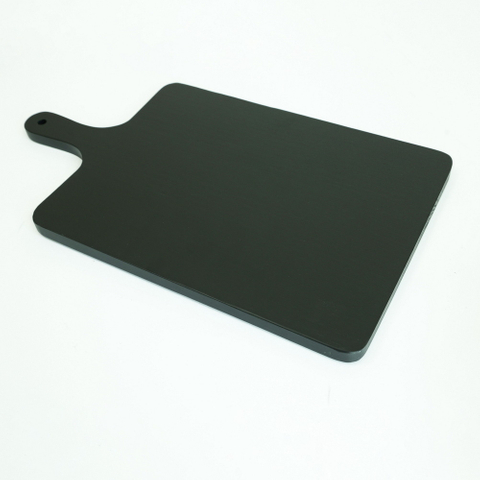 Black Wood Cutting Board Chopping Board Serving Board with Handle