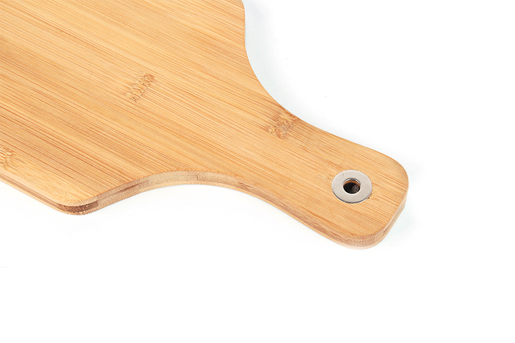 Heavy Duty Long Bamboo Charcuteria Board Sushi Serving Platter with Handle