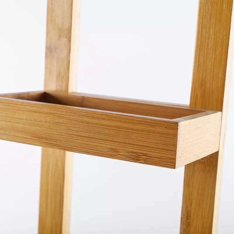 Factory Custom Bamboo Towel Shelf for Bath and Household Items