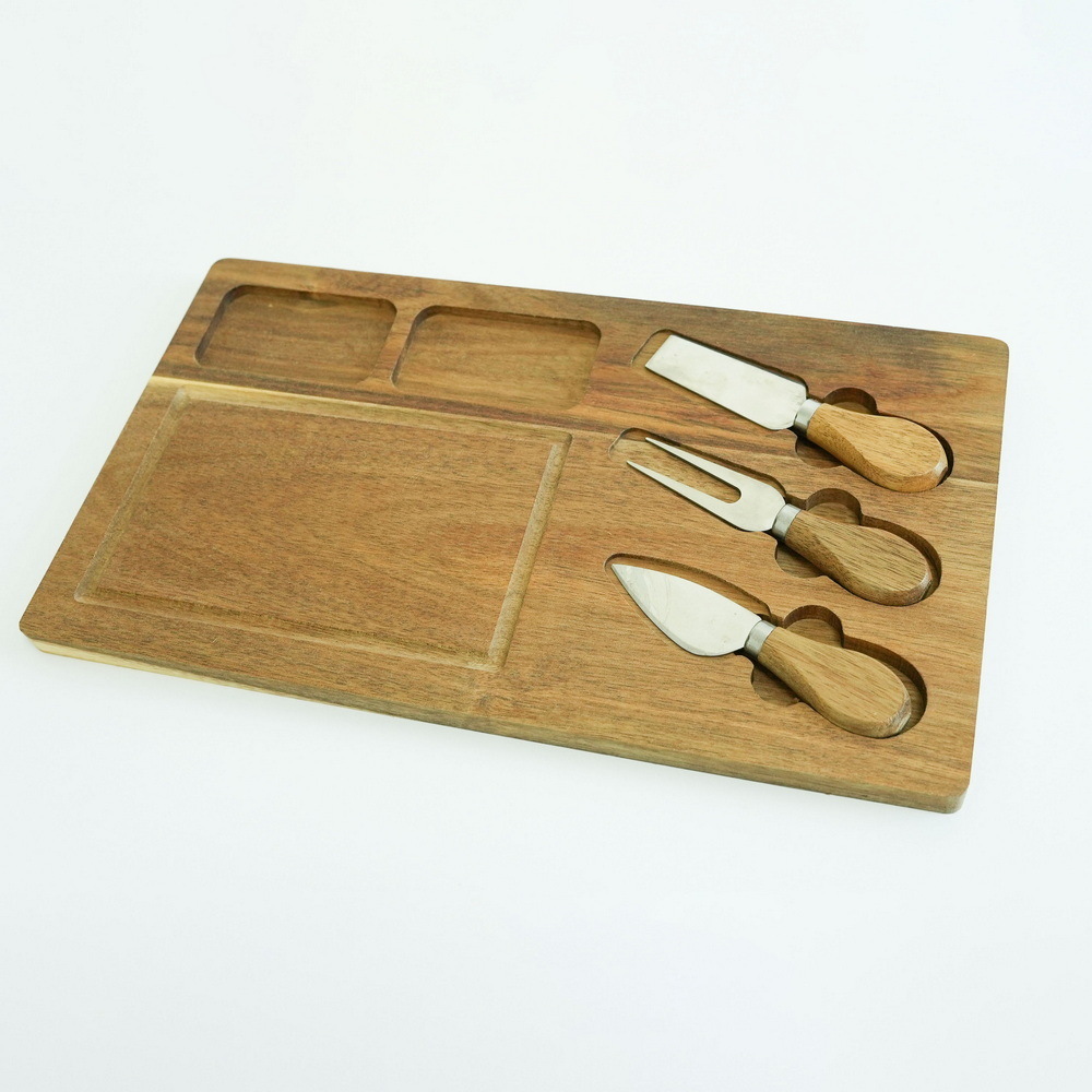 Natural Acacia Wood Charcteria Board Wood Cheese Board