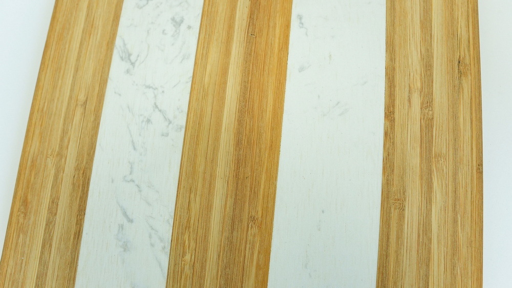 Bamboo Marble Cutting Board Marble Tray Bamboo Board for Kitchen