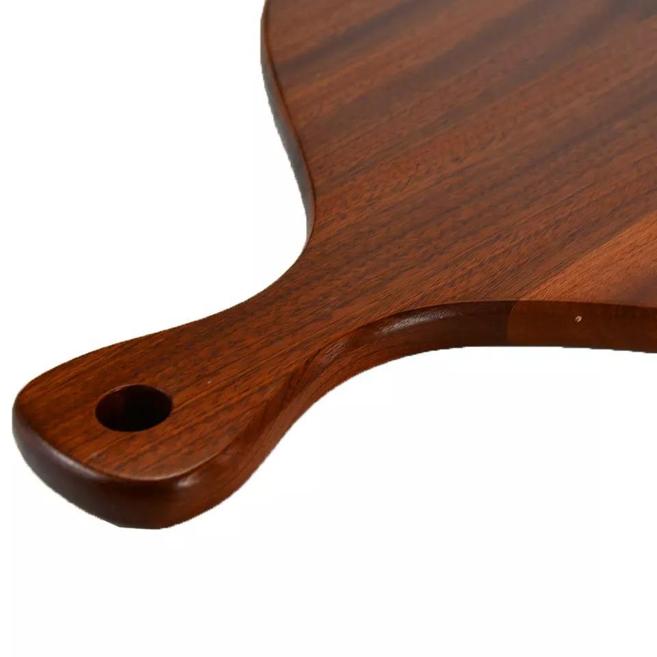 Dishwasher Safe Walnut Wood Cutting Board with Handle