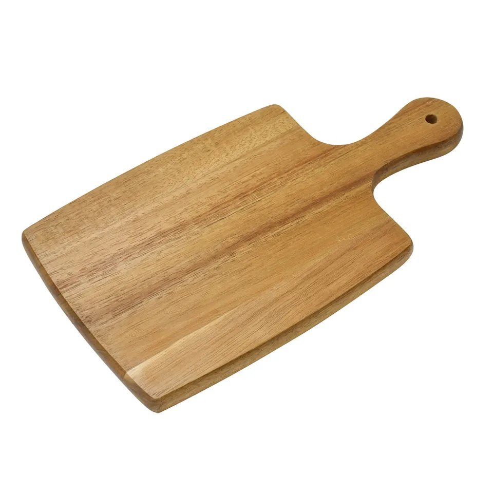 Mini Acacia Wooden Cheese Board with Knife Set Cheese Charcuterie Board