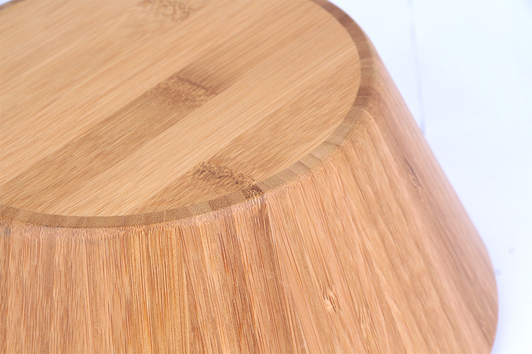 New Style Natural Eco-Friendly Bamboo Soup Salad Bowl for Sale