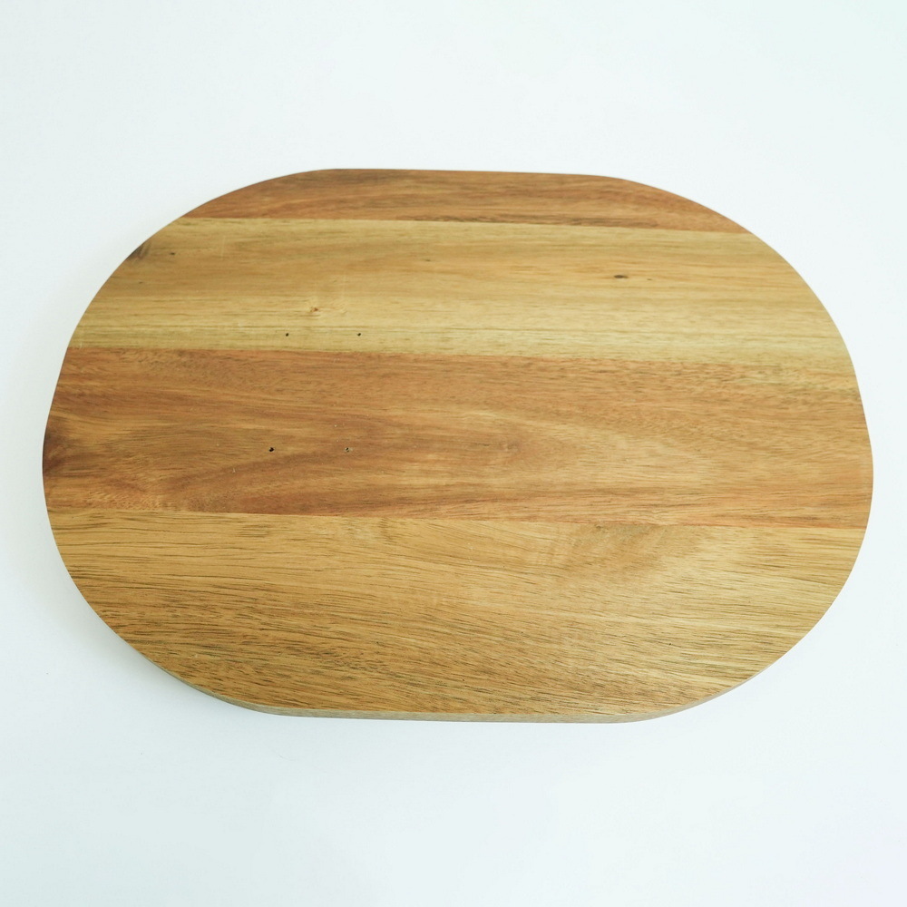 Sustainable Stylish Wood Serving Plate Wood Serving Platter for Kitchen