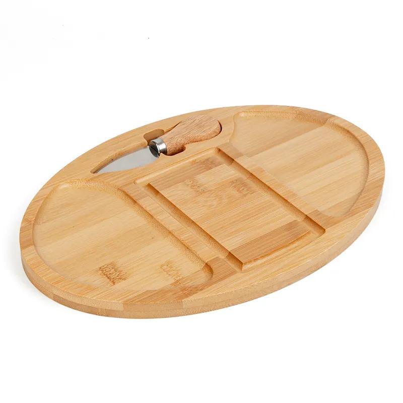 Sushi Cheese Charcuterie Platter Serving Tray Premium Bamboo Cheese Board Set with Knife