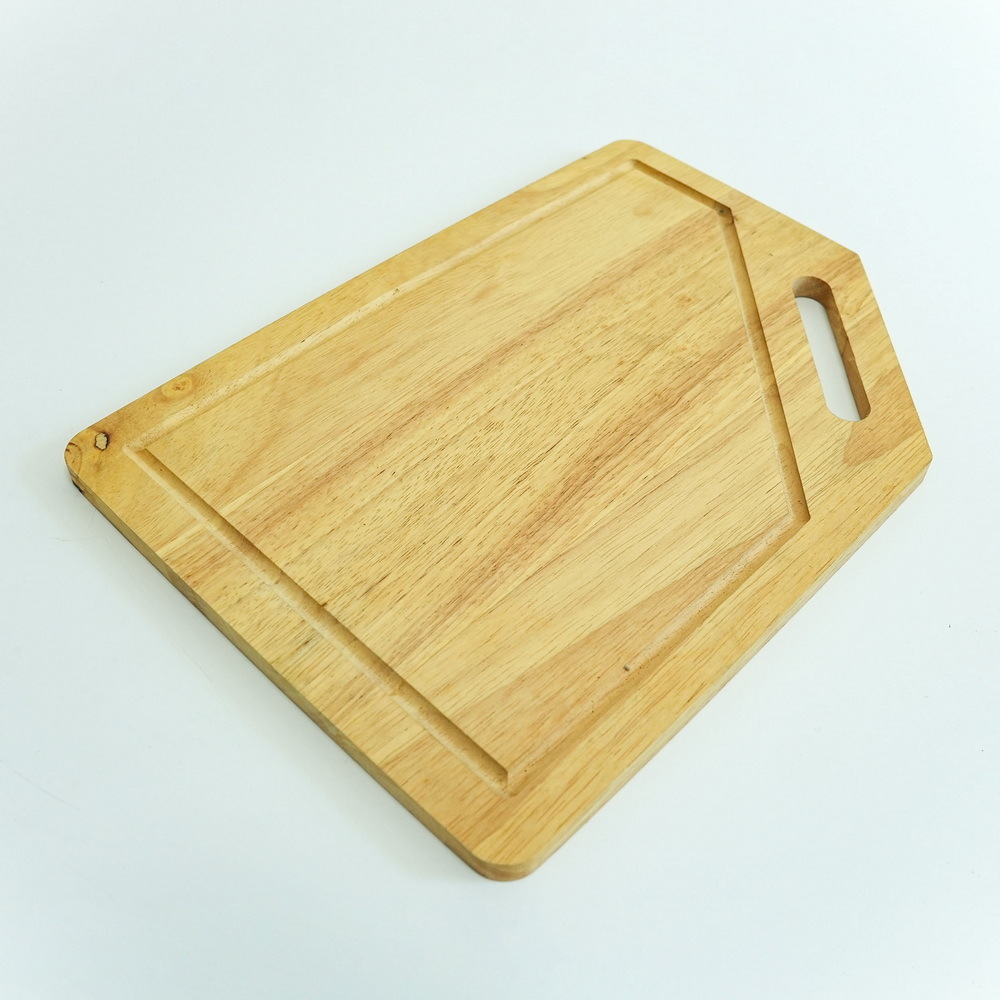 Rectangle Beech Wood Cutting Board with Juice Groove
