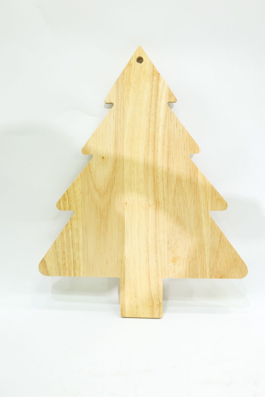 Christmas Tree Shape Acacia Wood Cheese Board for Gift