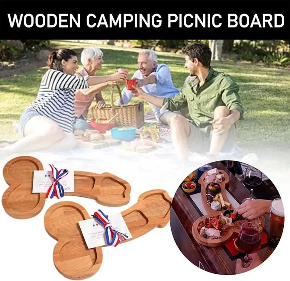 Creative Kitchen Cross-Border Fruit Plate Wine Wooden Cheese Platter Plate