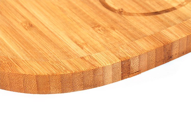 Custom Bear Shape Divided Bamboo Dinner Plates Portion Plates for Kids