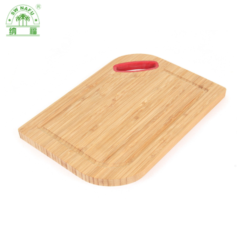Custom Wholesale Bamboo Chopping Board Cutting Board with Silicone