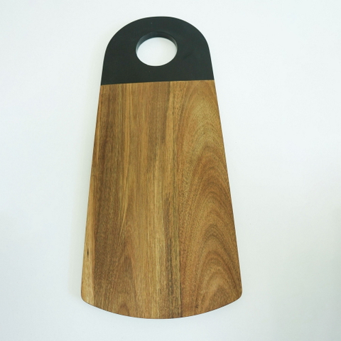 Color Painted Acacia Wooden Kitchen Cutting Board with Hanging Holes