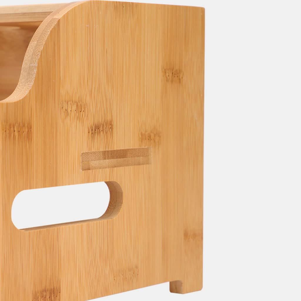 3-Tier Spice Shelf Space Saving Wooden Spice Rack Bamboo Spice Rack Organizer