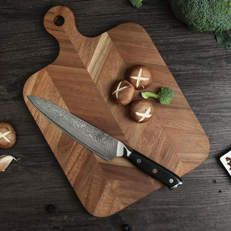 Custom Kitchen Multi Purpose Wooden Chopping Board Set Chop Block Wood Cutting Board