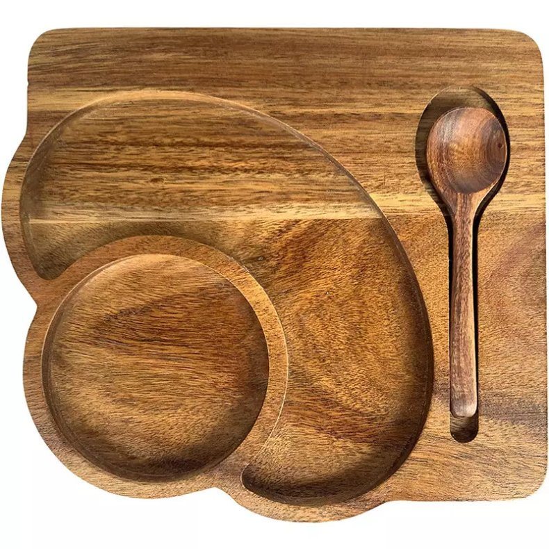 Minimalist Creative Small Gift Christmas Plates Decorative Dish Set Dinner Dinnerware Plate Set Dinner Ware for Home