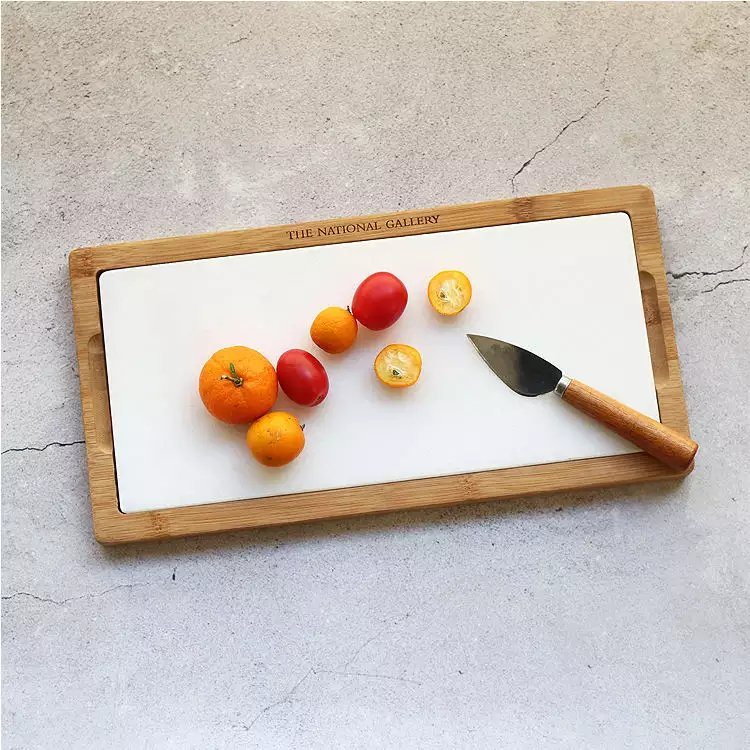 Rectangle Acacia Wood and Marble Chopping Board Marble Cheese Cutting Boards