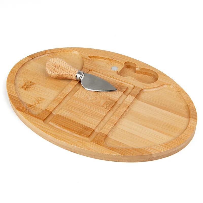 Sushi Cheese Charcuterie Platter Serving Tray Premium Bamboo Cheese Board Set with Knife
