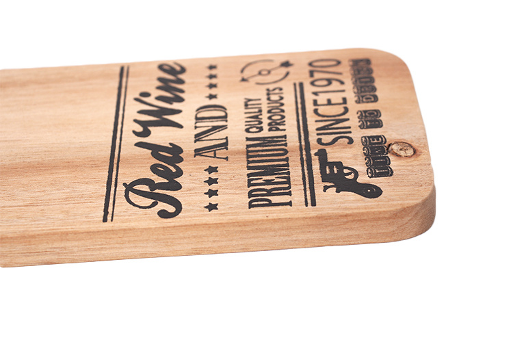 Promotional Products Quality Wood Chopping Board with Handle for Pizza