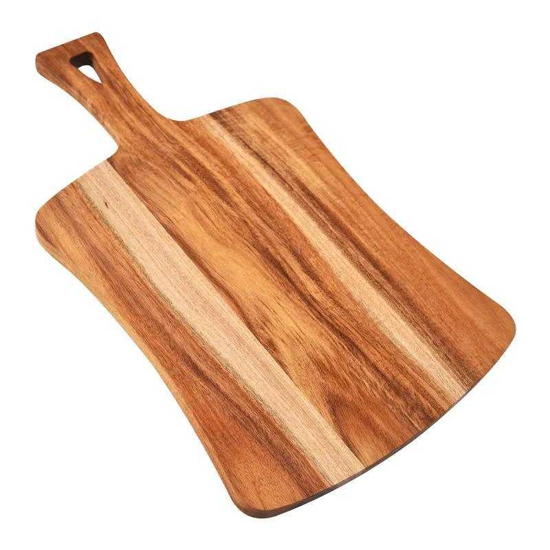 Acacia Wooden Charcuterie Cheese Cutting Board with Handle