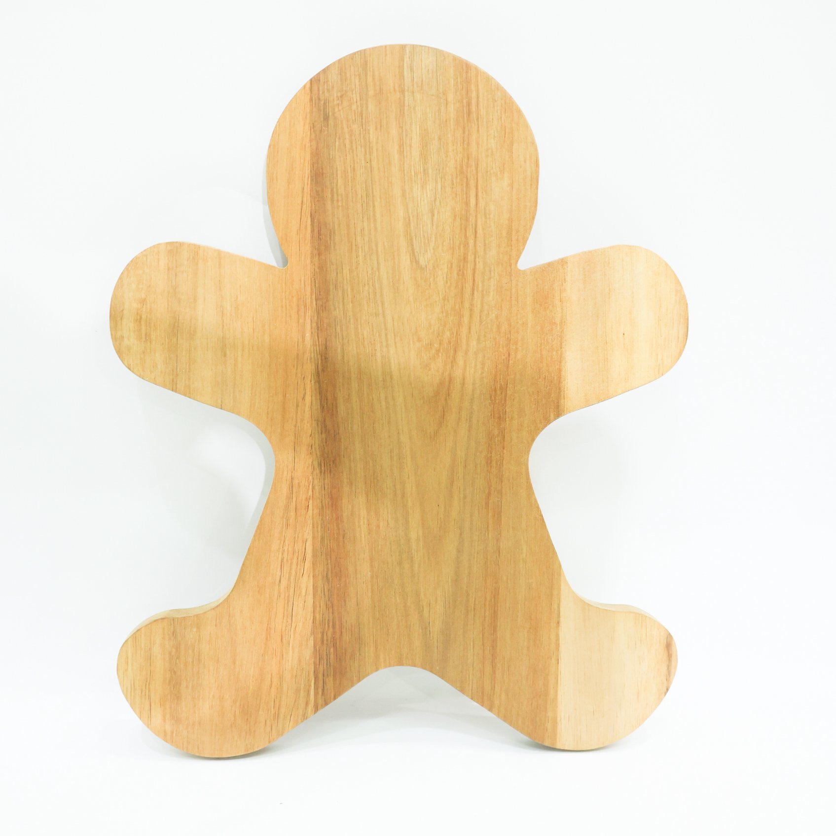 Wholesale Ginerbread Man Shape Acacia Wood Cutting Board Serving Board Cheese Board