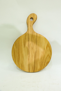 Factory Supply Organic Wood Serving Board Bread Board with Handle