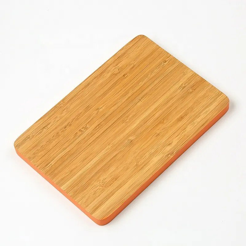 Wholesale 3 Piece Set Rectangular Large Organic Bamboo Cutting Board Chopping Blocks with Color Edge