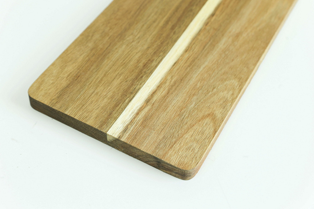 Organic Acacia Wood Cutting Board Wood Serving Board with Handle
