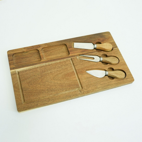 Natural Acacia Wood Charcteria Board Wood Cheese Board