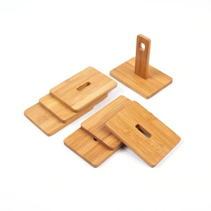 Promotional Wooden Coaster Bamboo Tea Cup Mat From Factory