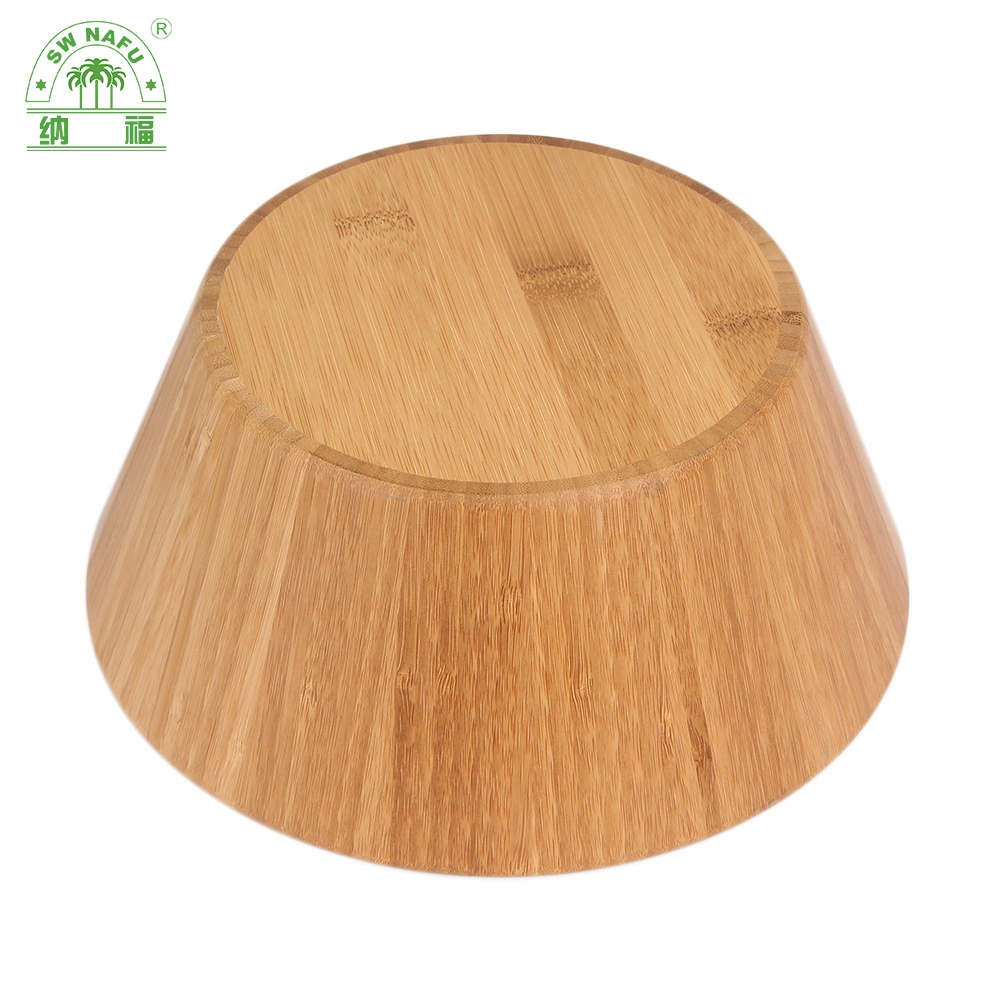 New Style Natural Eco-Friendly Bamboo Soup Salad Bowl for Sale