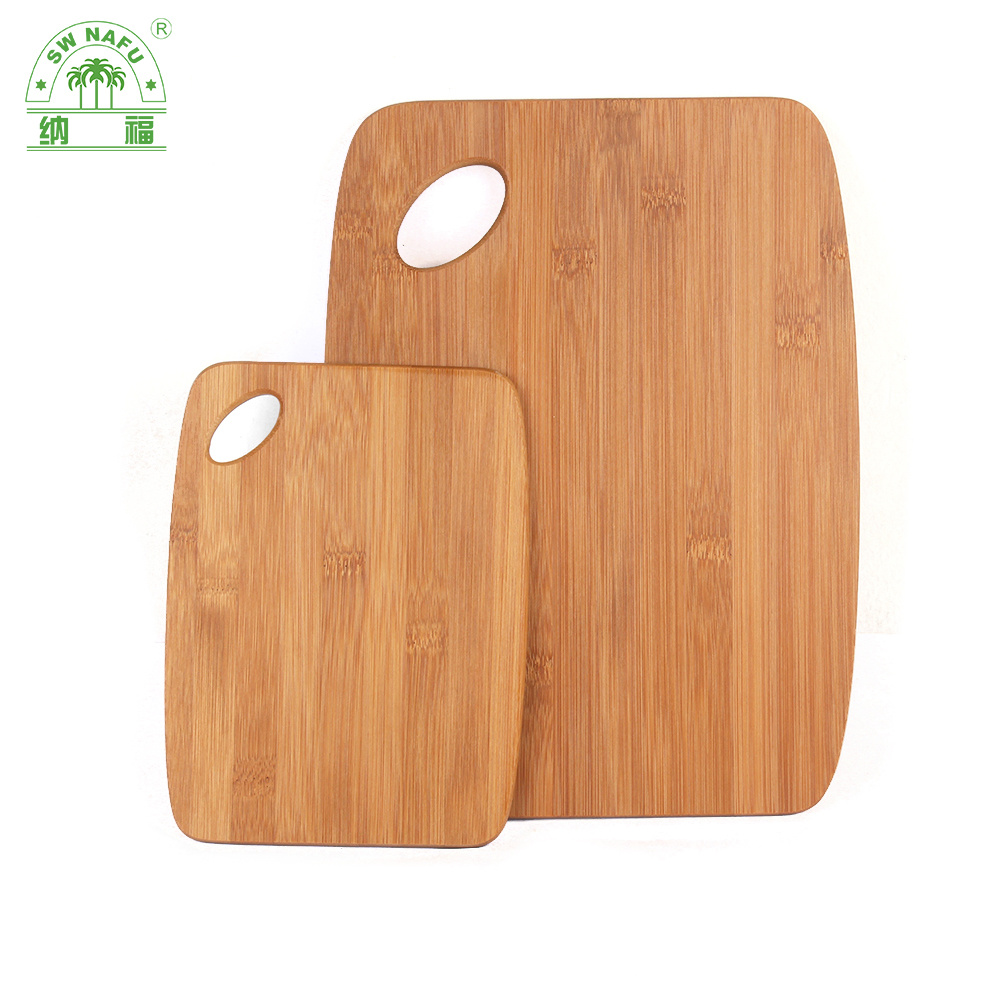 Hot Sale Popular Organic Bamboo Cutting Board Set of 2 for Kitchen