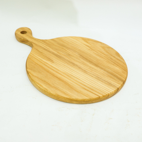 Factory Supply Organic Wood Serving Board Bread Board with Handle