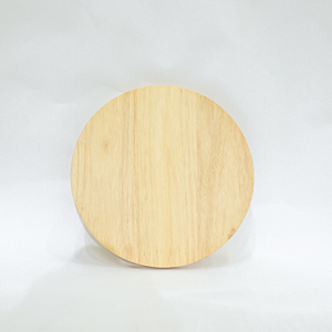 Round and Thick Rubber Wood Cutting Board From Factory