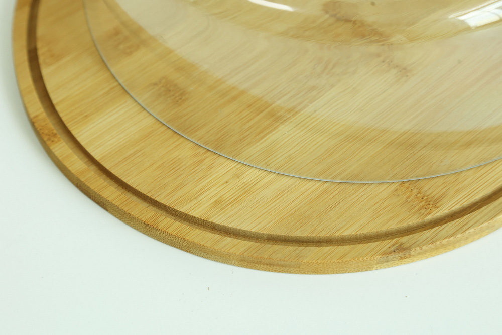 Factory Supply Round Wooden Cake Stand Set for Wedding Party