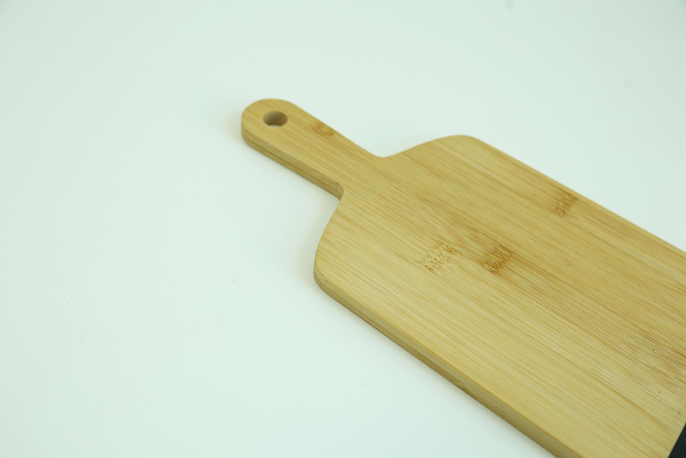 Black Marble and Bamboo Serving Board Cheese Board Charcuterie Board