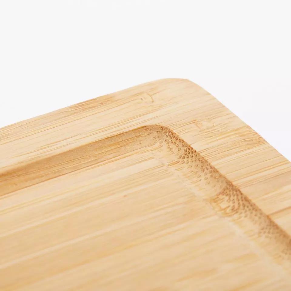 Bamboo Cutting Board with Kitchen Chopping Board for Meat Cheese Knife Sharpener