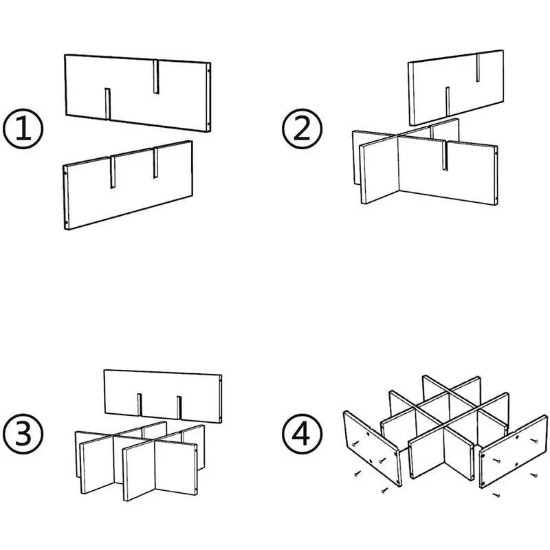 3-Layer Natural Bamboo Free Standing Countertop 8 Bottle Storage Red Wine Rack for Kitchen Tabletop