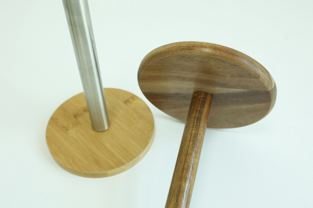 Simply Durable Wooden Paper Towel Holder Bamboo Toilet Paper Holder From Fujian Factory