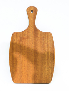 Paddle Shape High Density Wood Serving Board Pizza Bread Board