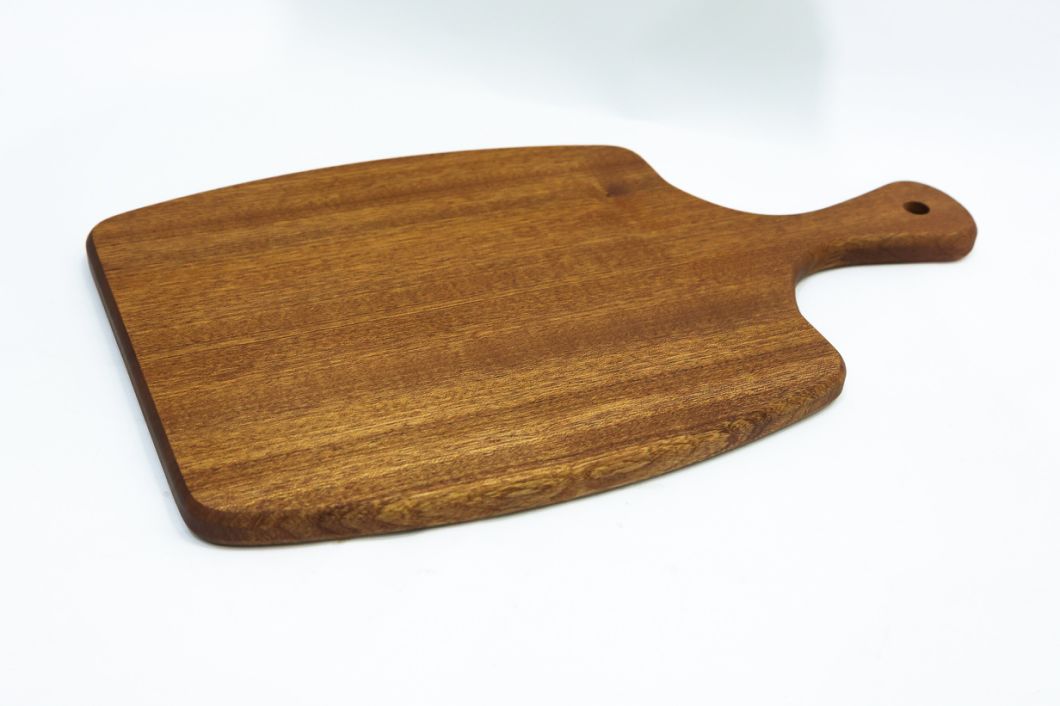 Paddle Shape High Density Wood Serving Board Pizza Bread Board