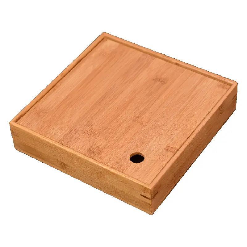 Bamboo Storage Box Gift Packaging Food Storage Nuts Box