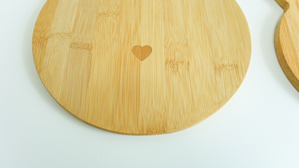 Rabbit Shape Chopping Board Animal Shaped Bamboo Cutting Board Set for Kids