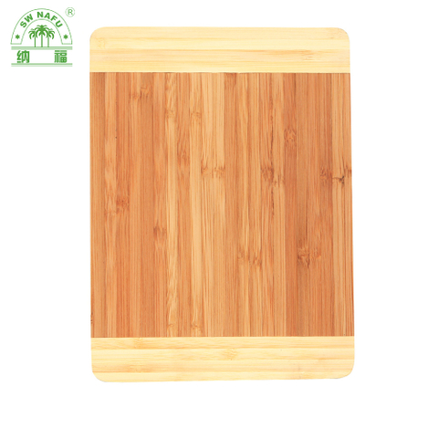 Two Tone Multifunctional Bamboo Meat Cutting Board Vegetable Chopping Board