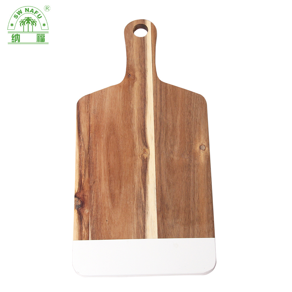 Smart Portable Hardwood Cutting Board Acacia Wood Chopping Board for The Kitchen