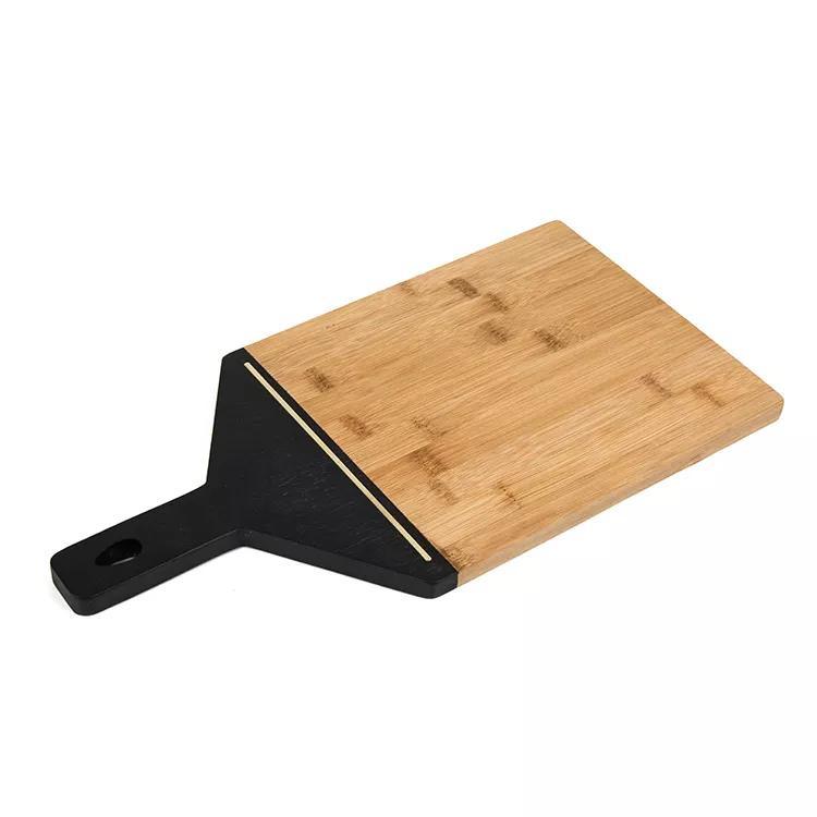 Bamboo Serving Food Chopping Cutting Board with Handle