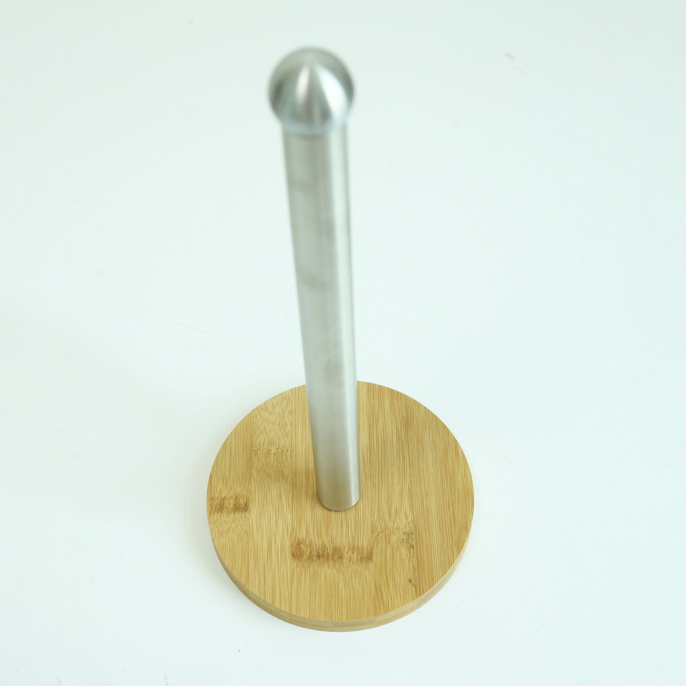Simply Durable Wooden Paper Towel Holder Bamboo Toilet Paper Holder From Fujian Factory