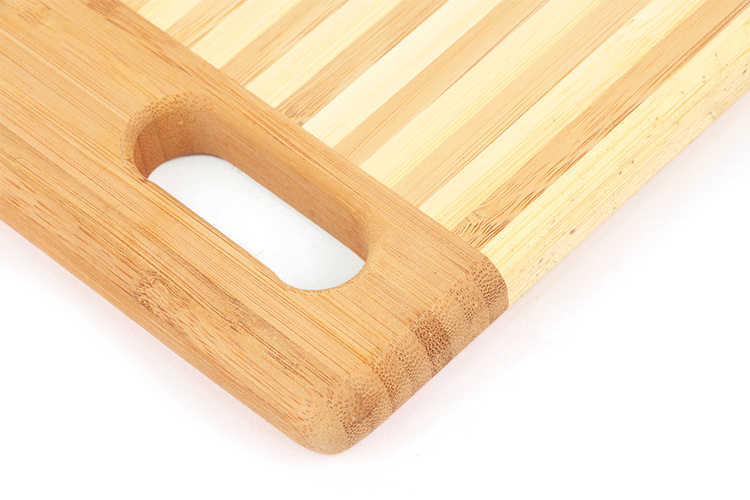Organic Zebra Stripe Bamboo Function Chopping Board for Kitchen