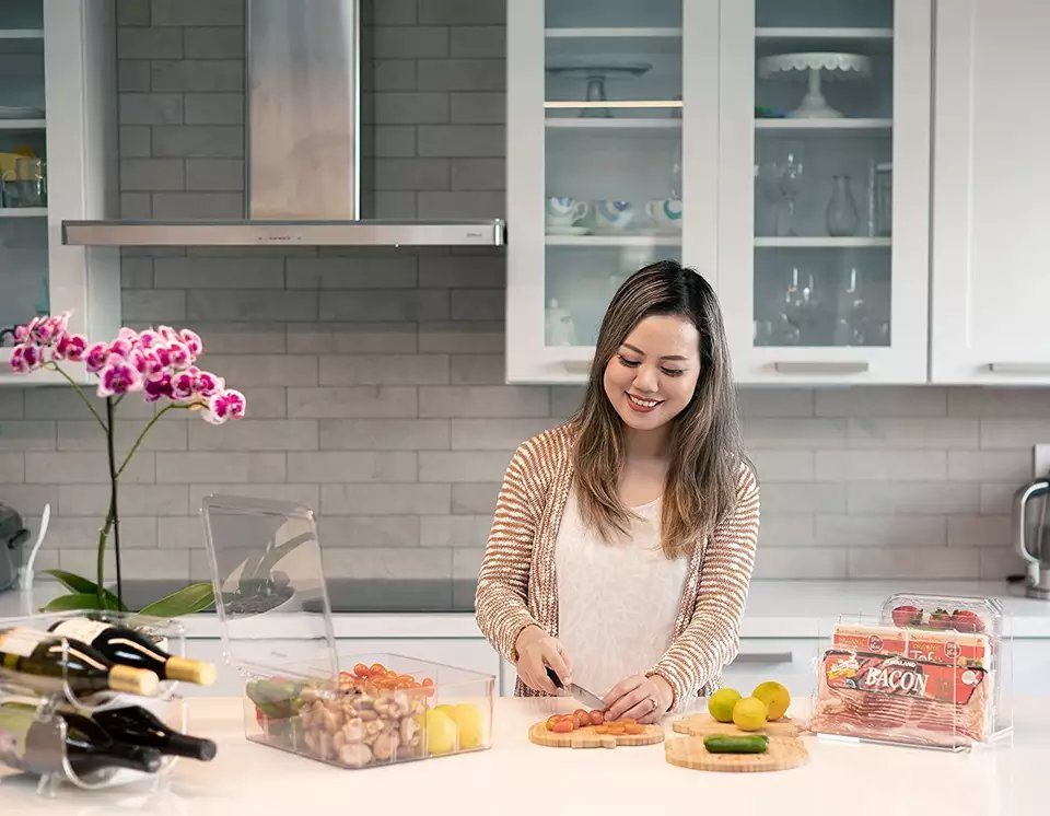 Multipurpose 3PCS Small Apple Bear Flower Shape Bamboo Wood Cutting Board