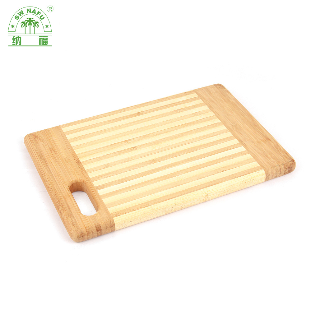 Organic Zebra Stripe Bamboo Function Chopping Board for Kitchen